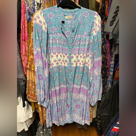 Spell Lovers Beach Tunic Dress XL - Picture 2 of 3